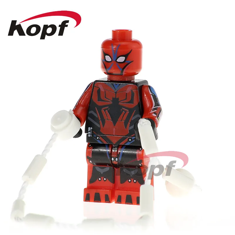 

Single Sale Agent Zero Super Heroes Spider-Man Mark 3 G. W. Bridge Bricks Education Building Blocks Children Toys Gift PG341