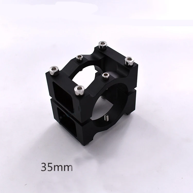 Yuenhoang 1PC D35 35mm CNC Aluminum alloy Tube Clip Fixture Clamp for