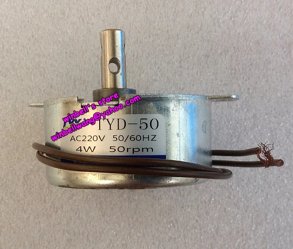 

TYD-50 220V 4W 50RPM permanent magnet synchronous motor TYD50 AC gear motor ~