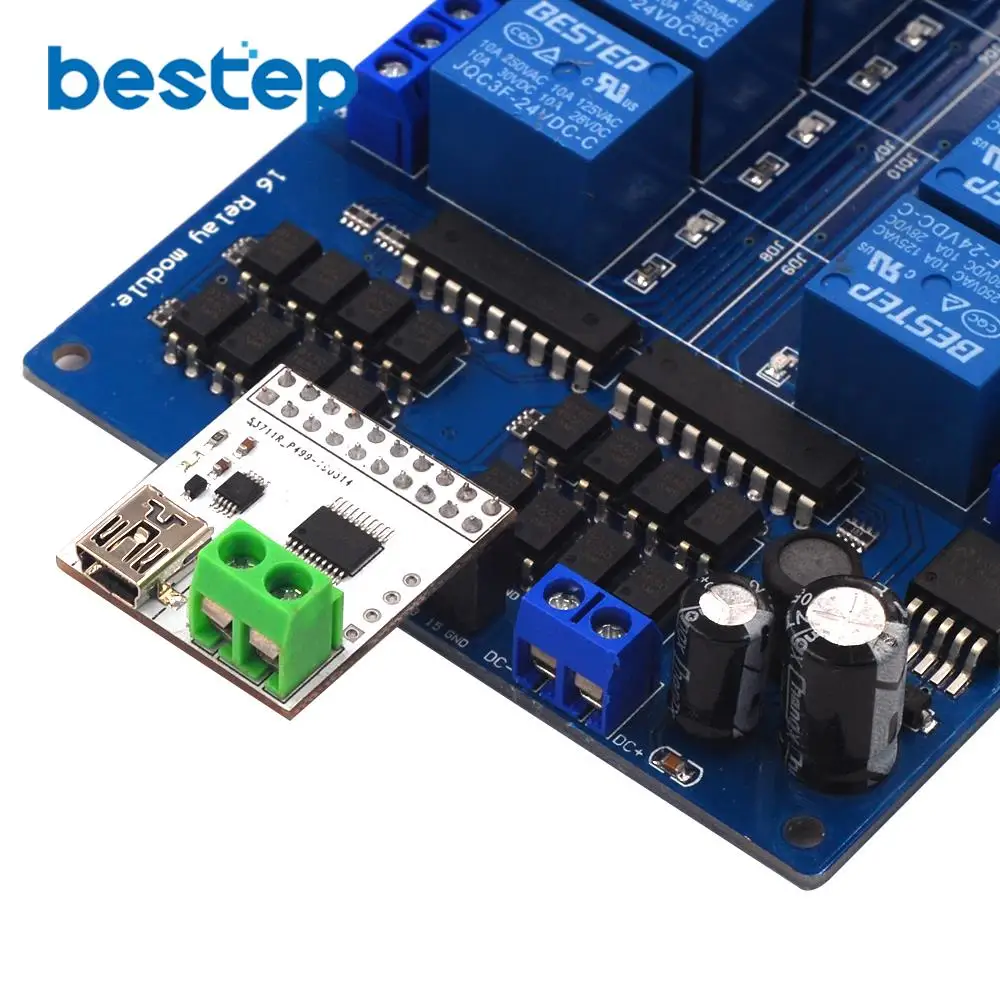 

16 Channel 5V USB Control Switch USB Control Relay Module Computer Control Switch