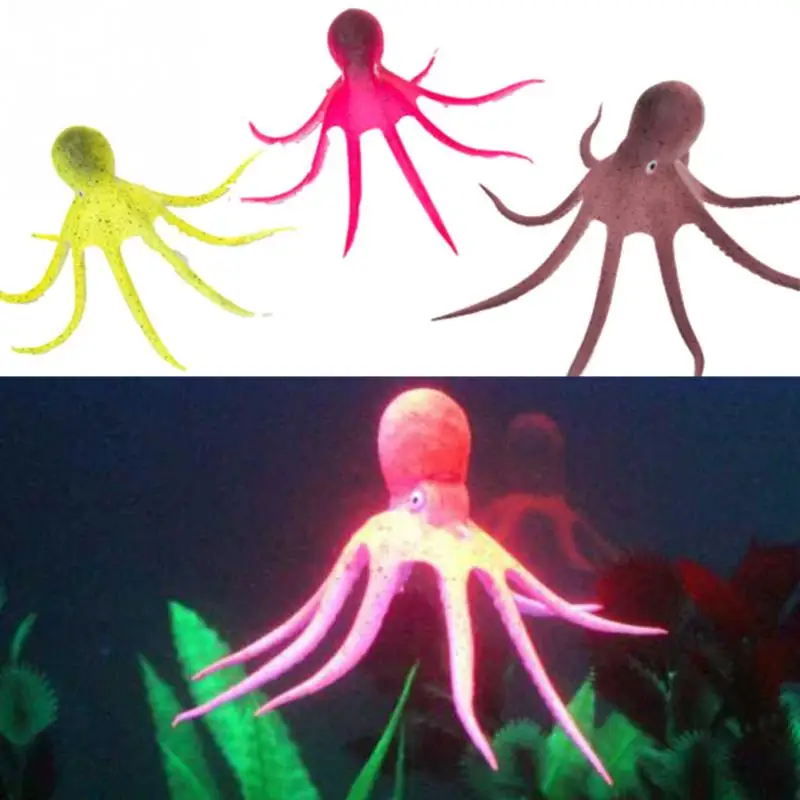 Artificial Octopus Aquarium Decoration Aquarium Fish Tank Landscaping