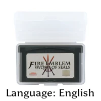 

32 Bit Video Game Cartridge Fire Emblem Sword of Seals Console Card US Version English Language Support Drop Shipping