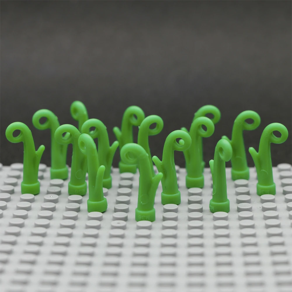 LEGO /® 100 gr/üne Pflanzen Blumen Sterne gr/ün 6er