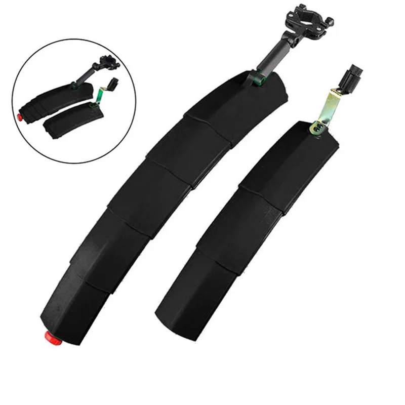Adjustable Bicycle Cycling Front//Rear Mudguard Mountain Road for 26/" Bike