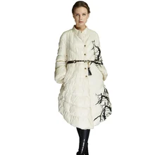 Winter new arrival Skirt down jackets women long winter down jacket A-line cloak down jacket for women V3802