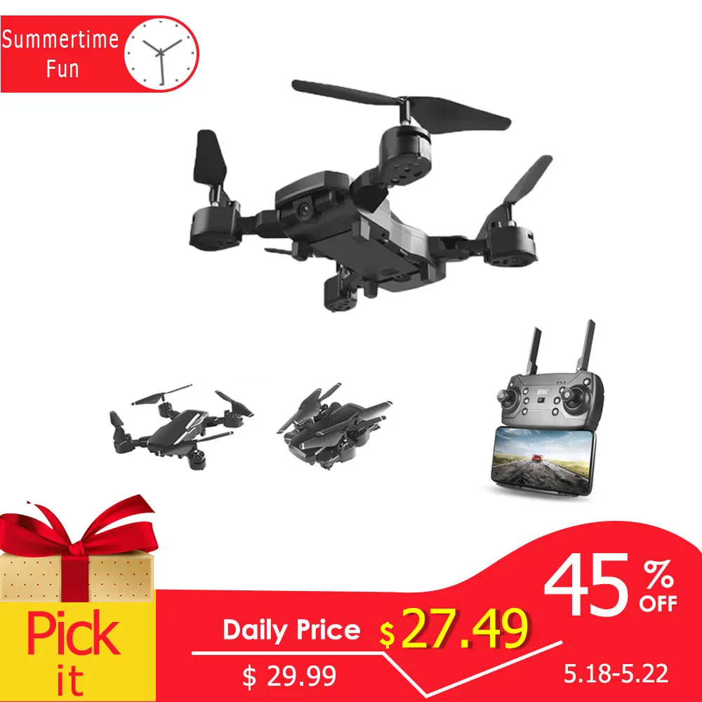 D8 Drone RC Helicopter Folding Quadcopter Drones With Camera hd Long life Aircraft Drone With 1080P