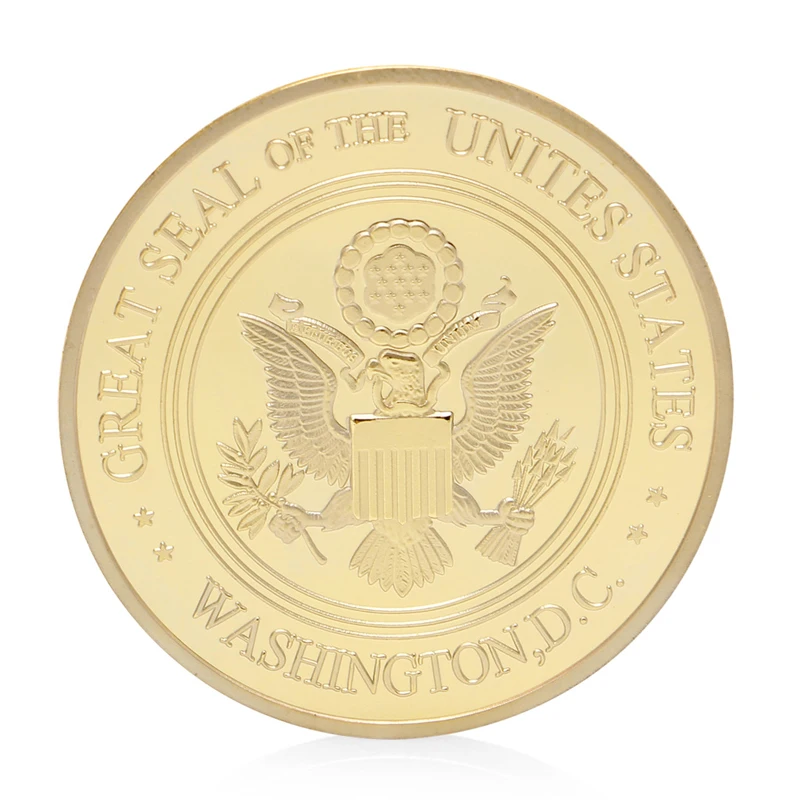 Великое уплотнение соединяет государство памятная монета цинковый сплав Памятная коллекция монет нет-монеты иностранных валют подарок