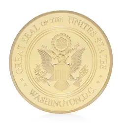 Великое уплотнение соединяет государство памятная монета цинковый сплав Памятная коллекция монет нет-монеты иностранных валют подарок