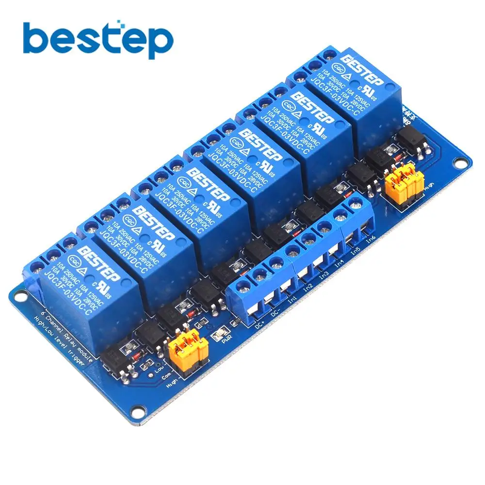3V 3.3V 1/2/4/6/8 Channel Relay Module High and low Level Trigger Dual Optocoupler Isolation 3.3V Relay Module 3V 3.3V 1/2/4/6/8 Channel Relay Module High and low Level Trigger Dual Optocoupler Isolation 3.3V Relay Module