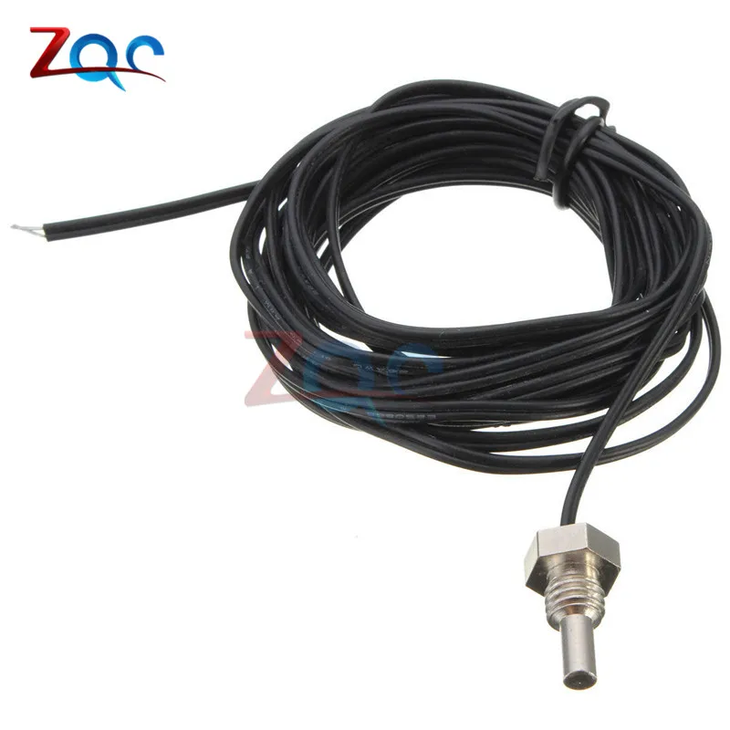 

2M NTC 10k TEMP Sensor Probe Extension Cable Wire for Temperature Controller CF