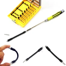 Гибкий шуруповерт для сверла с шестигранным хвостовиком, мягкий удлинитель для отвертки с полиуретаном+ металлом+ пластиковым материалом