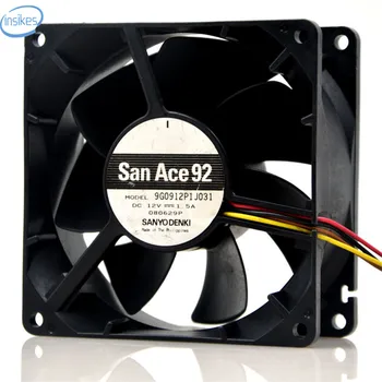 

9G0912P1J031 4 Wires Large Air Volume Cooling Fan DC 12V 1.5A 9238 92*92*38mm 9cm 6500RPM