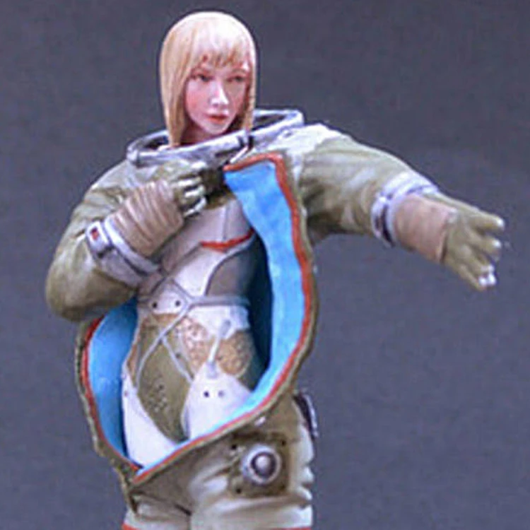 

1/20 resin figures model kit Space female worker unpainted R172G