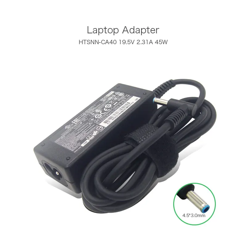 

New Arrival 19.5V 2.31A 45W Power Adapter for HP HSTNN-CA40 740015-001 740015-002 740015-003 HSTNN-CA35 A045R07DH Ultrabook