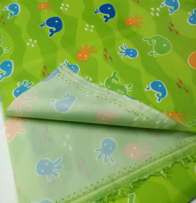 Водонепроницаемый ткань с принтом Оксфорд полиэстер прозрачное покрытие для тканевый воздушный змей зонтик плащ ткань - Цвет: 10