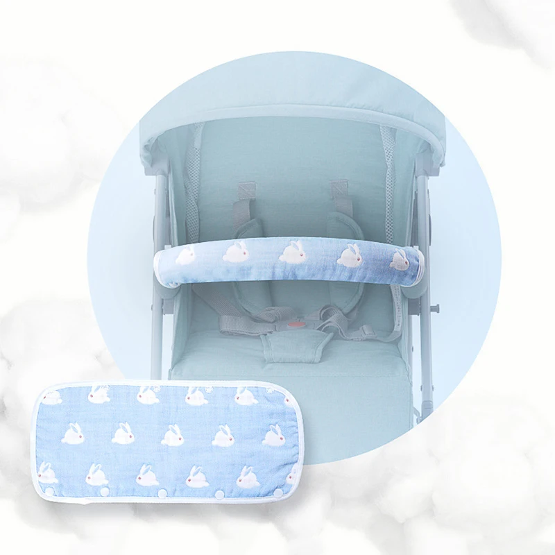 

Soft Pram General Armrest Cover Bumper Bar Cover Infantil Buggy Carriages Cloth Case Washable Baby Stroller Accessories Kid Bite