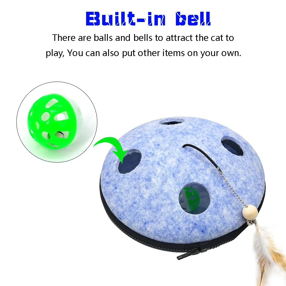 Interactive Cat Scratching Toy Kitten Feather Toys Scratcher Cats Pet Funny Palying Sound Squeaky Ball Toys Interactive Cat Scratching Toy Kitten Feather Toys Scratcher Cats Pet Funny Palying Sound Squeaky Ball Toys