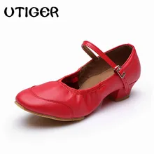 Размеры 34-41; Брендовая женская обувь для танцев на квадратном каблуке; бальные туфли для танго; обувь на низком каблуке; современная танцевальная обувь; wd003