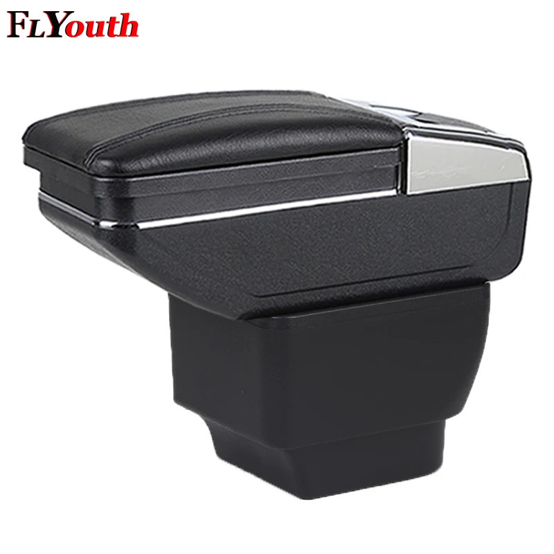 

Car Armrest Box Central Store Content Box Interior Armrest Storage Cup Holder Car-Styling For Mazda 2 Mazda2 2008-2013 Hatchback