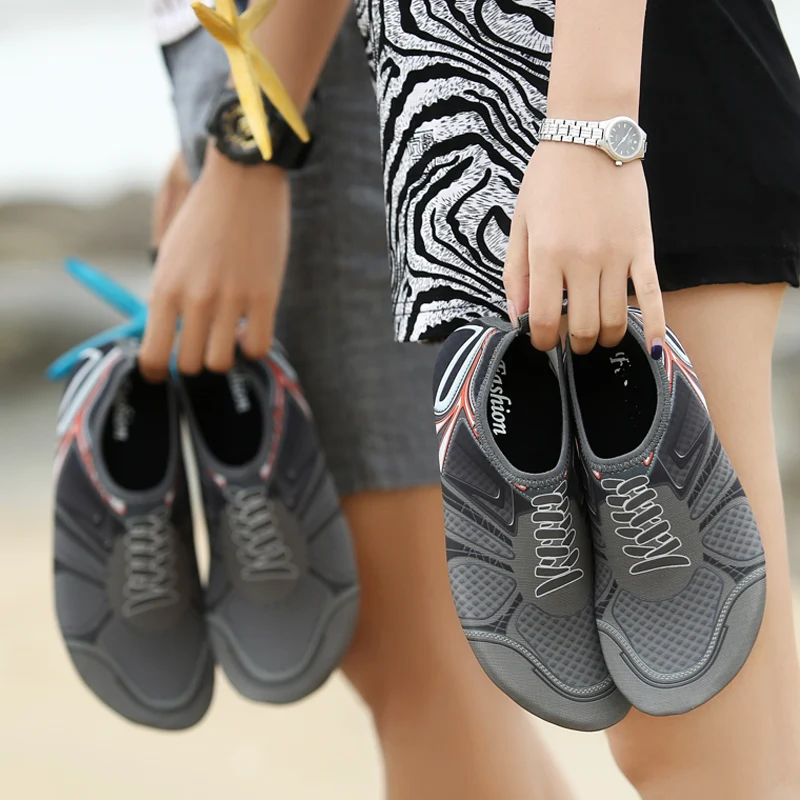 

Couple Upstream Aqua Shoes Beach Water Sports Surfing Diving Swimming Sneaker Quick Drying Summer Seaside Shoes Protect the skin