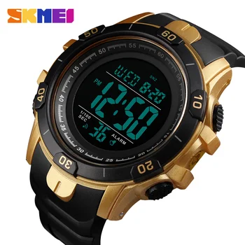 

SKMEI Outdoor Watch Sports Digital Watch Men Waterproof Alarm Clock Wristwatch Week Display Watches Luminous Erkek Kol Saati New