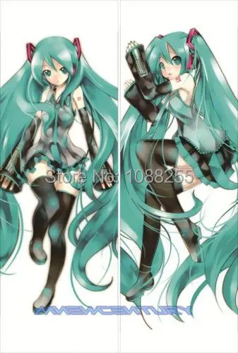 

Japan Anime Hatsune Miku dakimakura Hugging Body Pillow case Cover