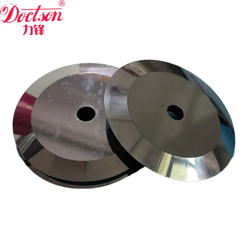 CNC Slitter Knives for Foam Counter Cutting Machines Slitting Circular Knife Dish Type Blade. Cutting Paper Pipes Knife HSS