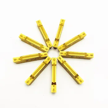 

MGMN200 G NC3020 / 3030 / PC9030 2mm slotted carbide insert CNC lathe metal turning blade lathe tool MGMN 200 cutting tools