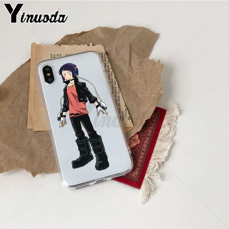 Yinuoda моя геройская академия OCHACO URARAKA Asui Tsuyu мягкий чехол для телефона из ТПУ iPhone Xr