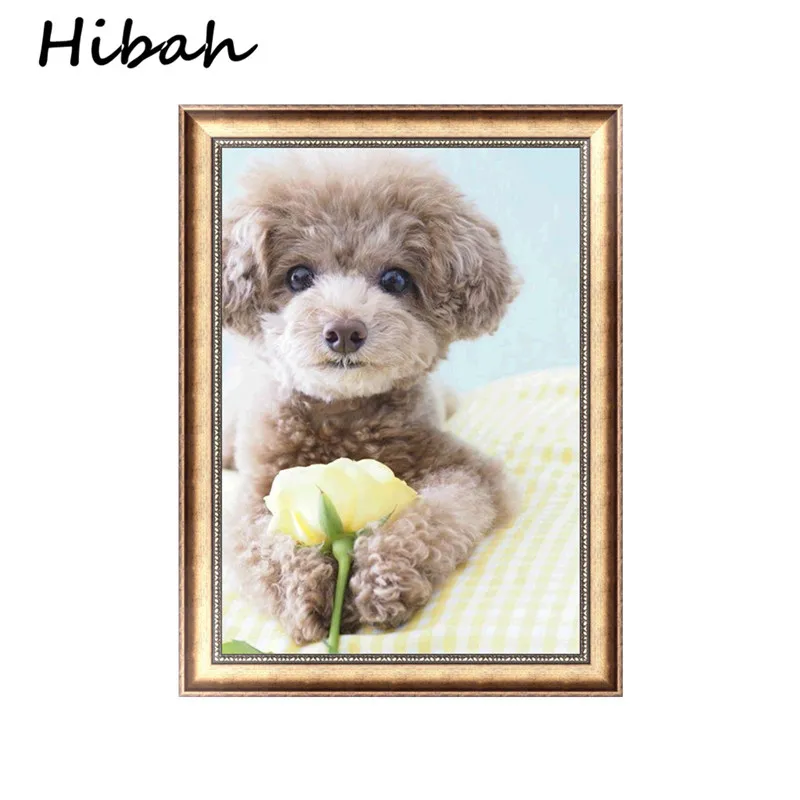 

5D Puppy Diamond Mosaic Set Diy Diamond Painting Cross Embroidery Diamond Embroidery Hand-painted