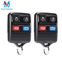 MICTUNING 2 4 Buttons Remote Car Key Transit Keyless Entry Fob 315MHz/433mhz For Ford Complete Remote Control Circuid Board