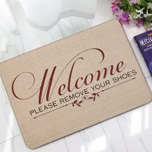 CAMMITEVER Добро пожаловать печати ковры противоскользящие спальни коврики для гостиной кухня туалет коврик введите двери коврики