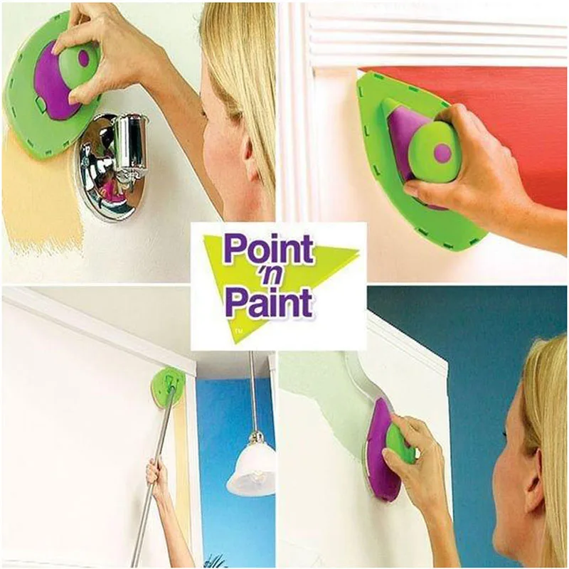 New 2Pcs Room Clean Paint wall Sponge brush home brus effective Point