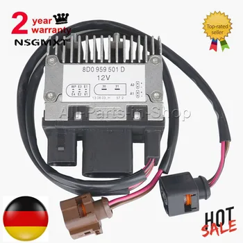 

AP01 Fan Control Unit Relay Module Fit For AUDI A4 A6 S4 Allroad - Brand New 8D0 959 501 D,8D0959501B,8D0959501D