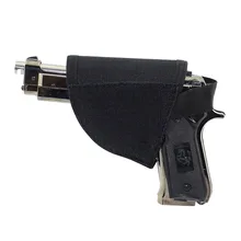 For 1 pcs Adjustable Right Hand Hook Loop Gun Holster Tactical Velcro Hook Pistol Holster