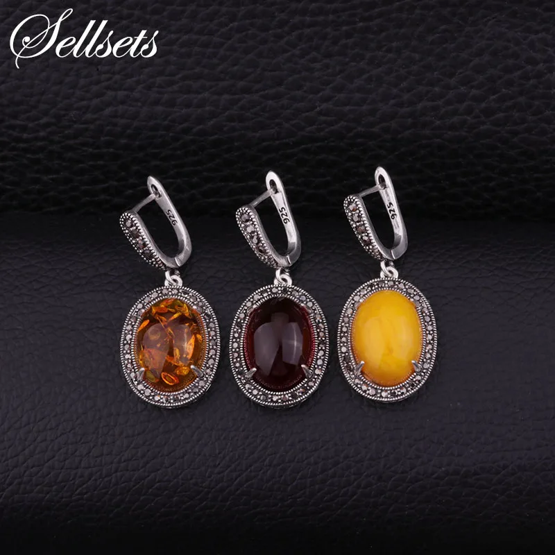 Sellsets Black Cz Rhinestone And Resin Oval Drop Earrings Vintage Silver Color Jewelry Fashion Women Wedding Party Gift 2018 Sellsets Black Cz Rhinestone And Resin Oval Drop Earrings Vintage Silver Color Jewelry Fashion Women Wedding Party Gift 2018