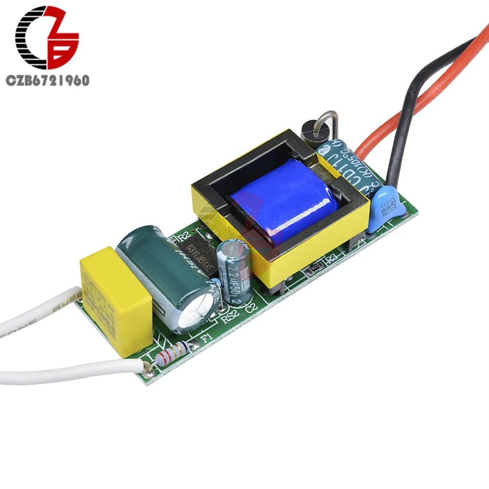 

LED Chip Driver Module Power Transformer Supply Voltage Regulator Converter AC 110V 220V 85-265V 20W