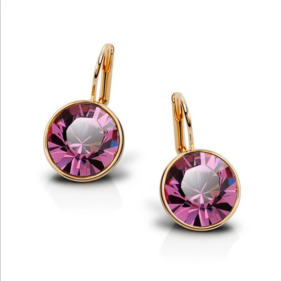 Женские серьги подвески с кристаллами 6 цветов|crystal dangle earrings|dangle earringsfashion earrings |