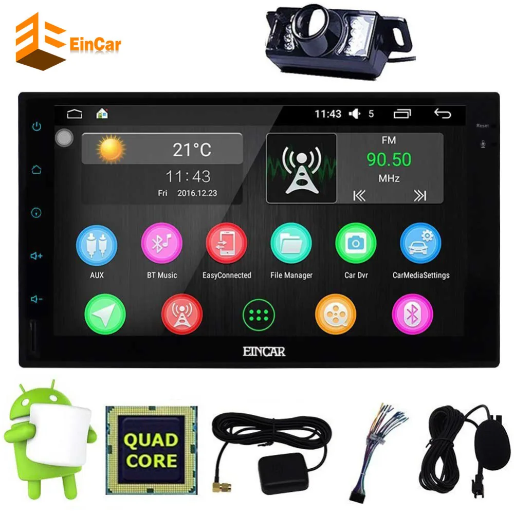 Interchangeable Car Radio Double 2 Din Android GPS naviga radio