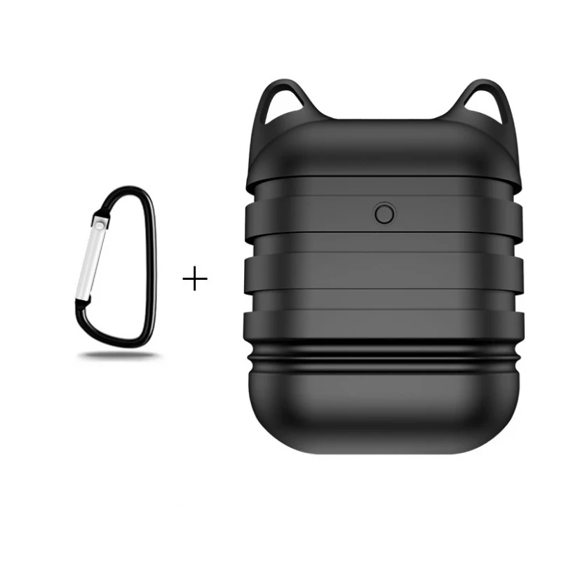 ! ACCEZZ для Apple AirPods Bluetooth беспроводной чехол наушников портативный защитный