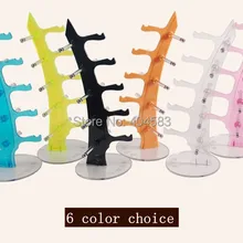 3 шт./партия пластиковая многоцветная подставка для солнцезащитных очков подставка для очков для чтения подставка для очков