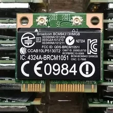 SSEA Новая беспроводная карта для Broadcom BCM4313 BCM94313HMGB Половина мини PCI-e 150M Wifi Bluetooth 4,0 карта для hp SPS 600370-001