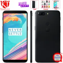 Original Oneplus 5T 6GB RAM 64GB ROM Snapdragon 835 Octa Core 6.01″ Full Screen Dual Camera 20.0MP+16.0MP Fingerprint Phone
