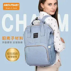 Модная сумка для подгузников для мам и мам, брендовая большая емкость, детский рюкзак для путешествий, дизайнерская сумка для кормления для