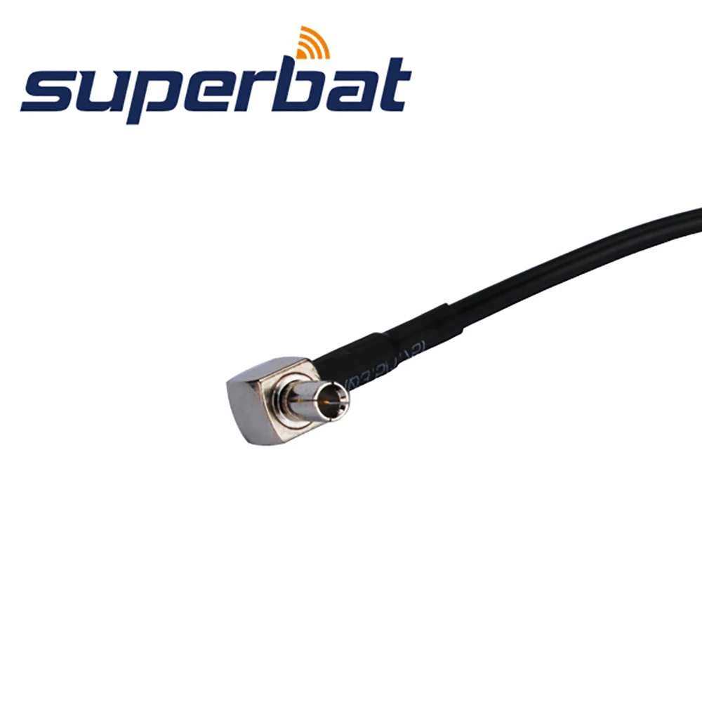 Коаксиальный кабель Superbat RF с гнездом SMA и штекером TS9 прямоугольный ОТРЕЗОК