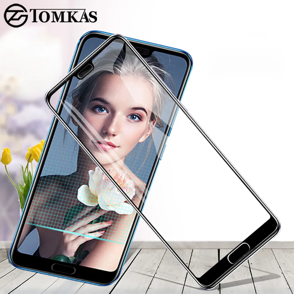 TOMKAS Защитное стекло для huawei Honor 10 Закаленное Защитная пленка V10 9 Lite|Защитные