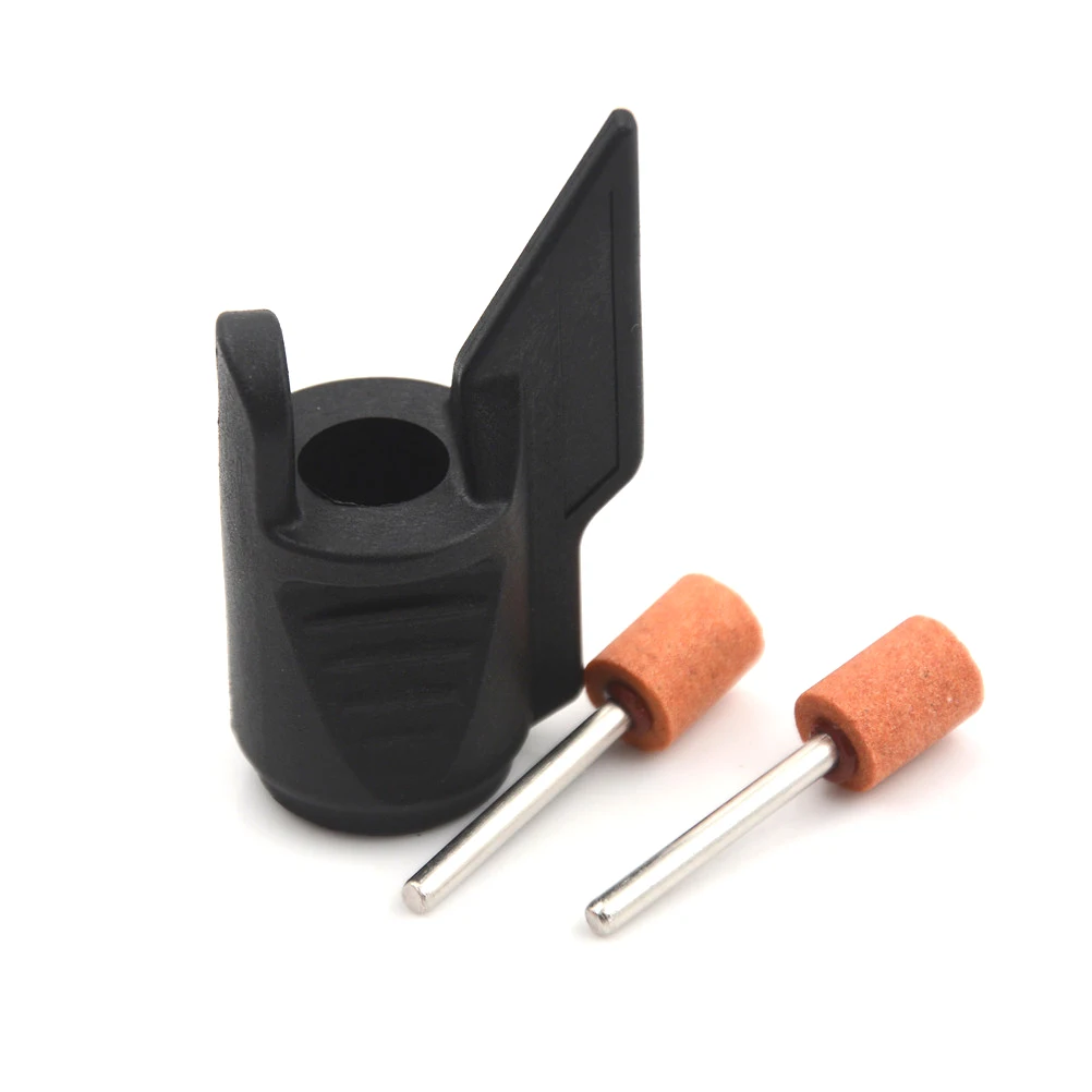 Blades Sharpening Attachment Sharpener Guide Drill Adapter Power Tool