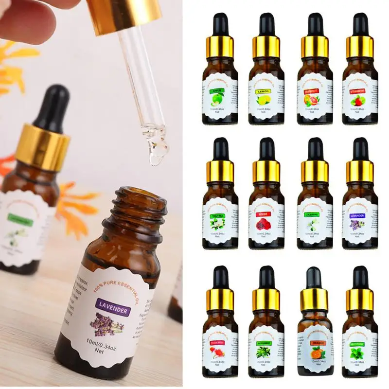 

1PC 10ml Car Natural Plant Essential Air Humidifier Freshener Water Soluble Perfume Oil Air Fresher Fragrances Deodorants