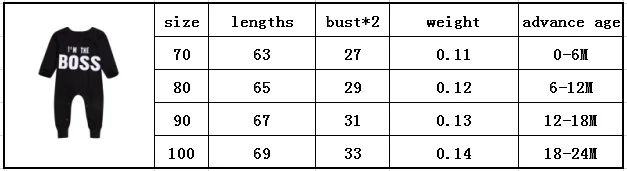 Детская одежда унисекс; сезон весна-осень; детские комбинезоны с длинными рукавами; комбинезон с надписью «I'm The Boss»; зимний комбинезон для новорожденных; Комбинезоны для маленьких мальчиков; костюмы