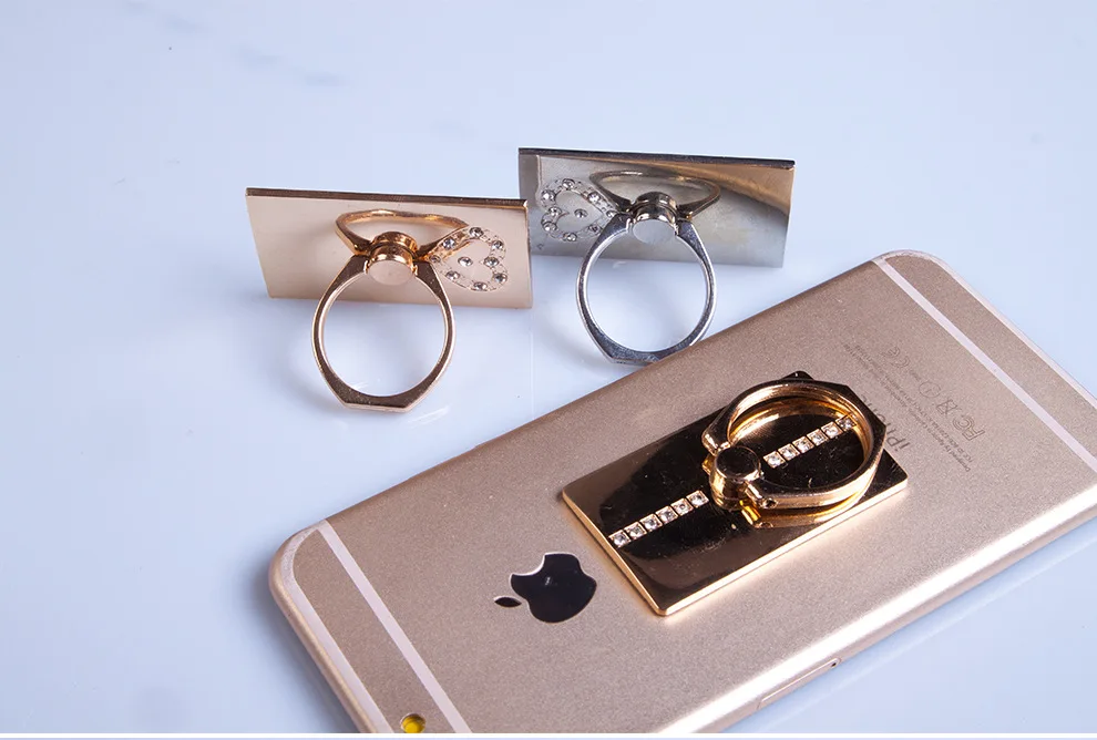 

For iPhone iPad for all Smart Phone Different pattern Luxury 360 Degree Finger Ring holder Mobile Phone Smartphone Stand Holder